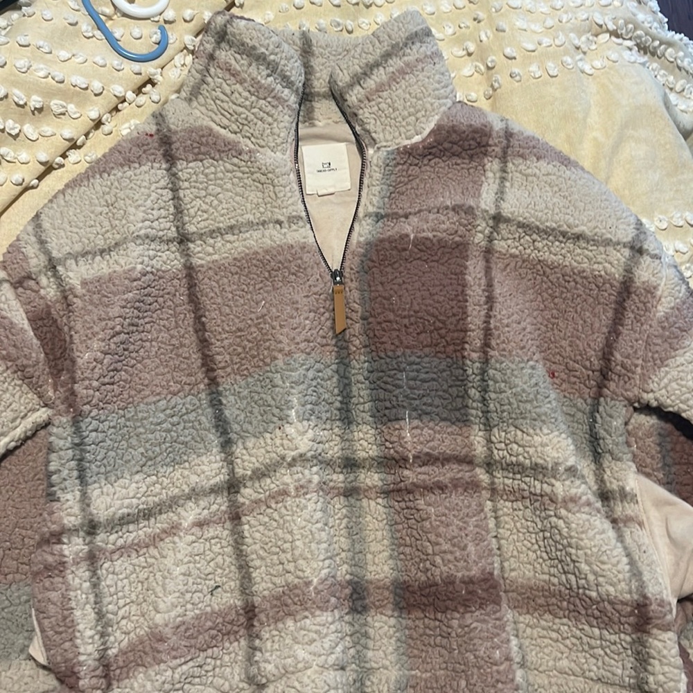 sherpa pullover